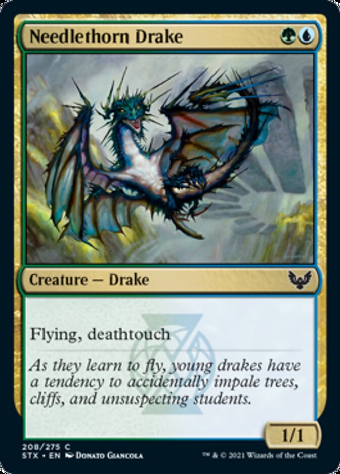 Needlethorn Drake [Strixhaven: School of Mages] | Card Merchant Takapuna