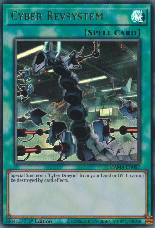 Cyber Revsystem [MAMA-EN087] Ultra Rare | Card Merchant Takapuna