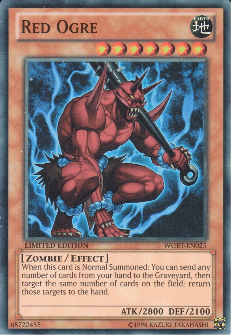 Red Ogre [WGRT-EN025] Super Rare | Card Merchant Takapuna