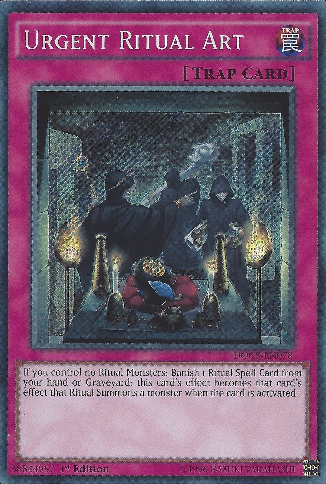 Urgent Ritual Art [DOCS-EN078] Secret Rare | Card Merchant Takapuna