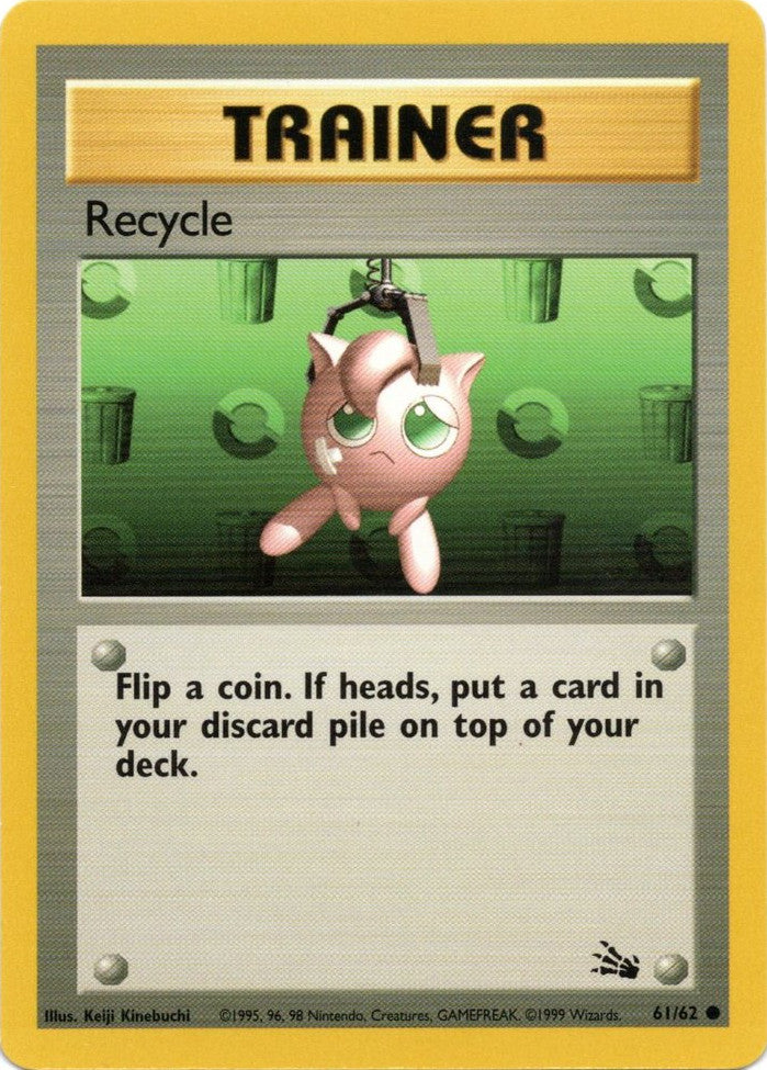 Recycle (61/62) [Fossil Unlimited] | Card Merchant Takapuna