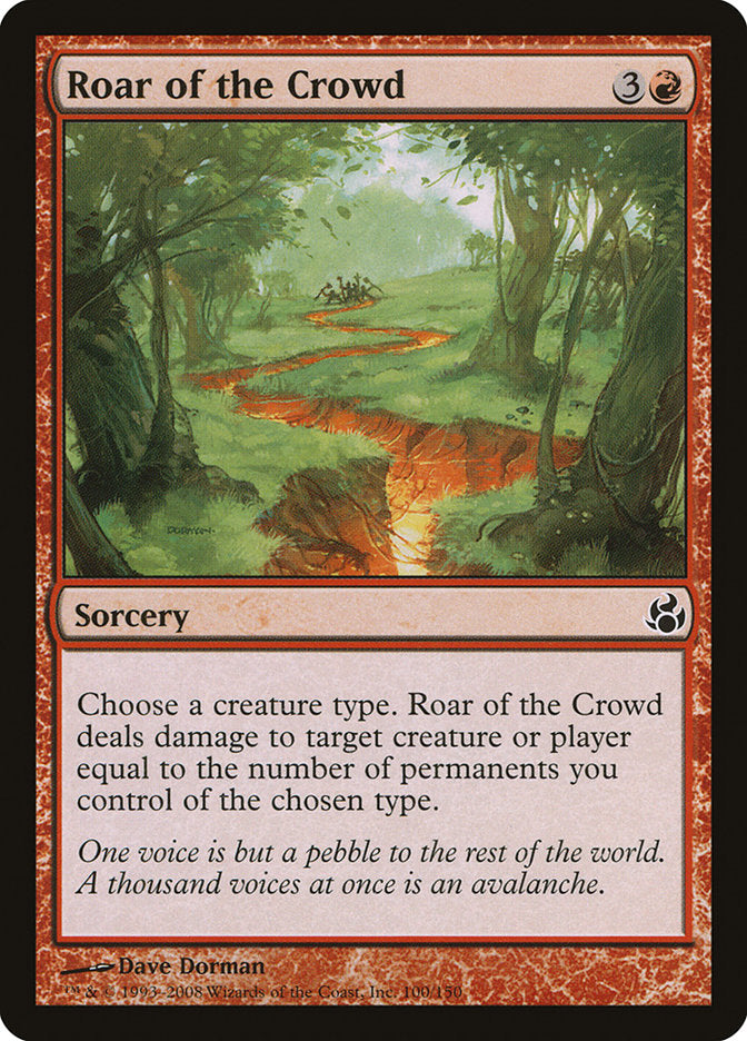 Roar of the Crowd [Morningtide] | Card Merchant Takapuna