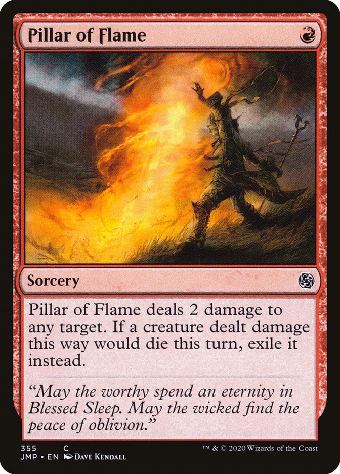 Pillar of Flame [Jumpstart] | Card Merchant Takapuna