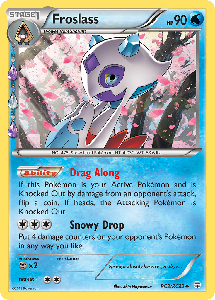 Froslass (RC8/RC32) [XY: Generations] | Card Merchant Takapuna