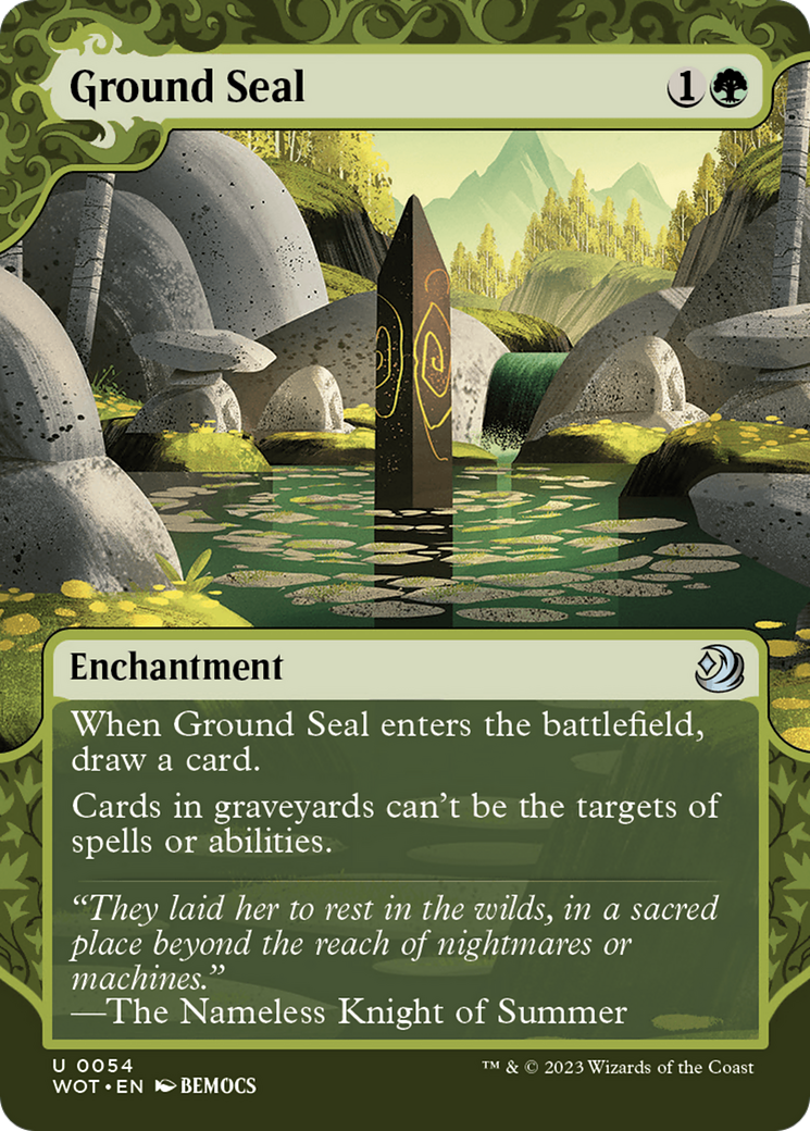 Ground Seal [Wilds of Eldraine: Enchanting Tales] | Card Merchant Takapuna