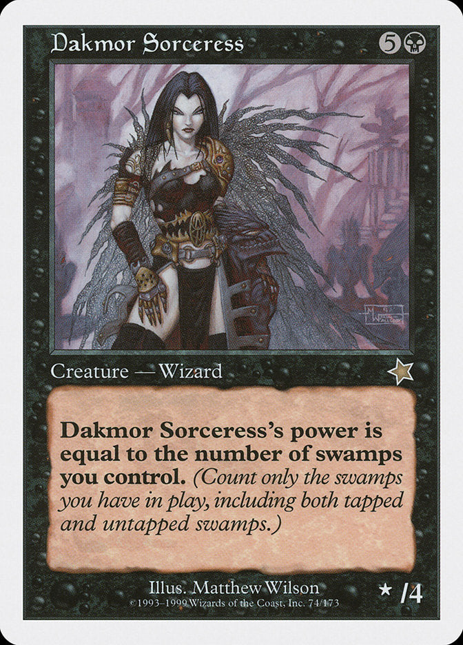 Dakmor Sorceress [Starter 1999] | Card Merchant Takapuna