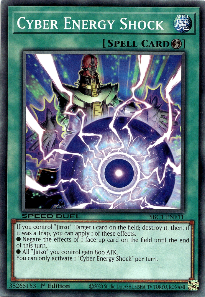 Cyber Energy Shock [SBC1-ENE11] Common | Card Merchant Takapuna