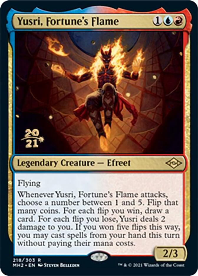 Yusri, Fortune's Flame [Modern Horizons 2 Prerelease Promos] | Card Merchant Takapuna