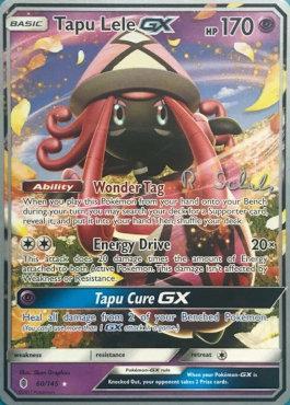 Tapu Lele GX (60/145) (Victory Map - Robin Schulz) [World Championships 2018] | Card Merchant Takapuna