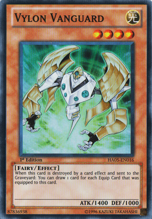 Vylon Vanguard [HA05-EN016] Super Rare | Card Merchant Takapuna