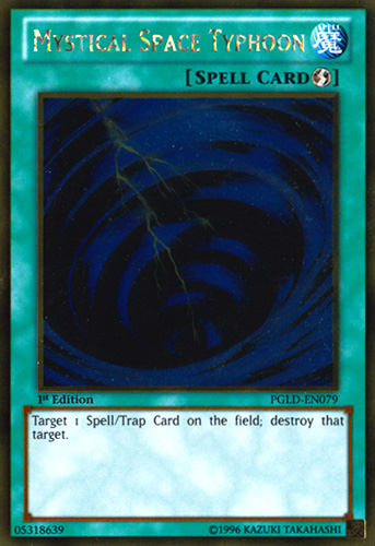 Mystical Space Typhoon [PGLD-EN079] Gold Rare | Card Merchant Takapuna