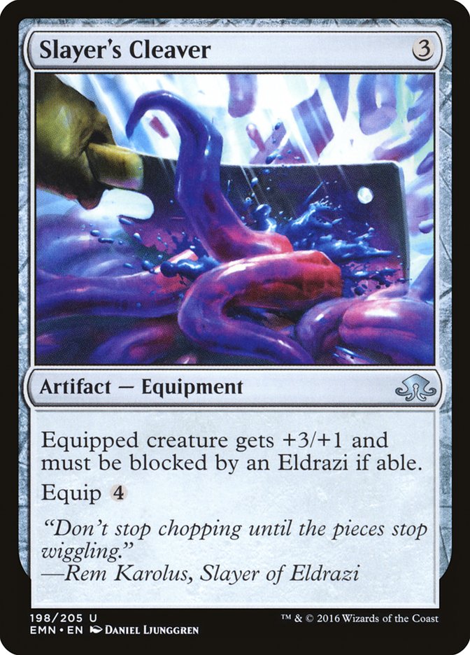 Slayer's Cleaver [Eldritch Moon] | Card Merchant Takapuna