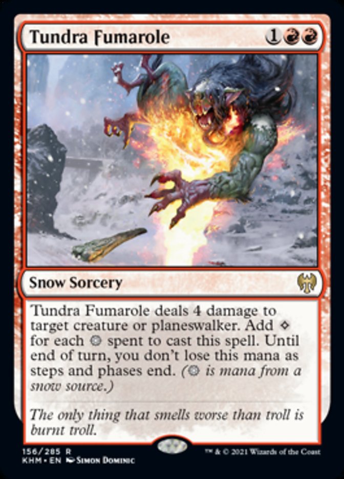 Tundra Fumarole [Kaldheim] | Card Merchant Takapuna