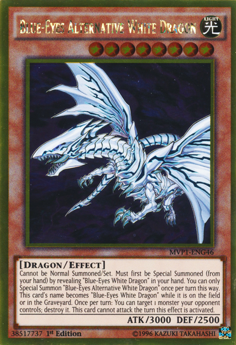 Blue-Eyes Alternative White Dragon [MVP1-ENG46] Gold Rare | Card Merchant Takapuna