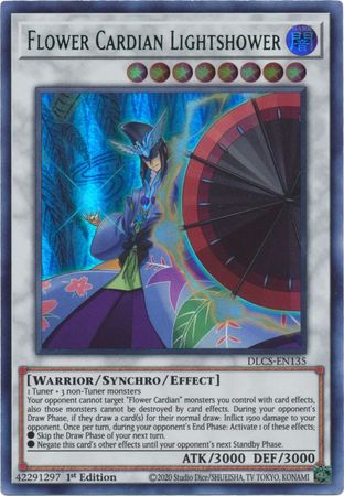 Flower Cardian Lightshower (Green) [DLCS-EN135] Ultra Rare | Card Merchant Takapuna