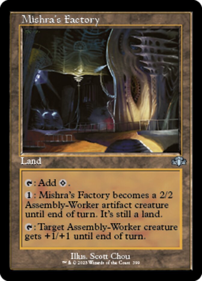 Mishra's Factory (Retro) [Dominaria Remastered] | Card Merchant Takapuna