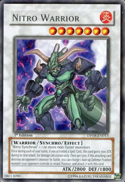 Nitro Warrior [DP08-EN013] Rare | Card Merchant Takapuna