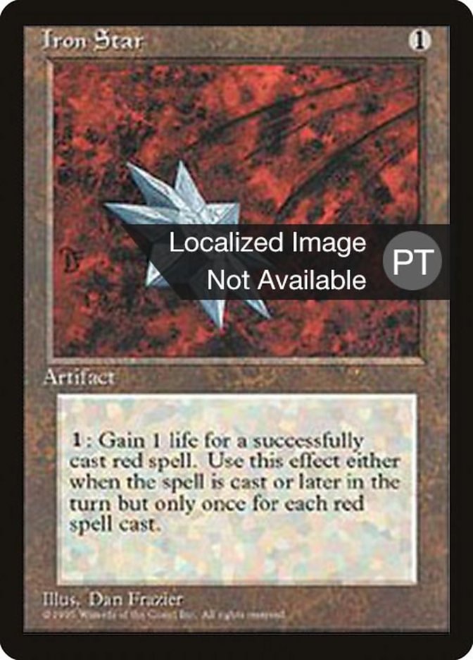 Iron Star [Fourth Edition (Foreign Black Border)] | Card Merchant Takapuna