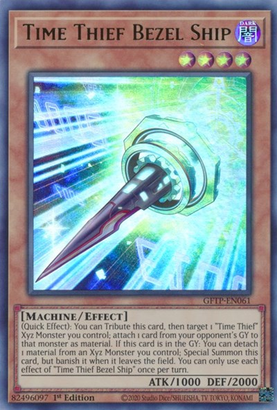 Time Thief Bezel Ship [GFTP-EN061] Ultra Rare | Card Merchant Takapuna