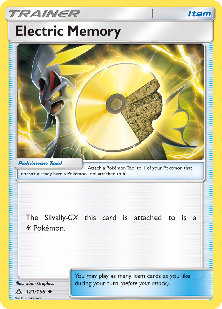 Electric Memory (121/156) [Sun & Moon: Ultra Prism] | Card Merchant Takapuna