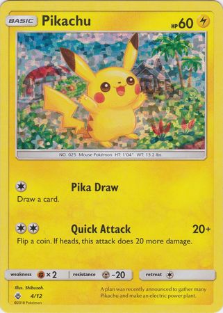 Pikachu (4/12) [McDonald's Promos: 2018 Collection] | Card Merchant Takapuna