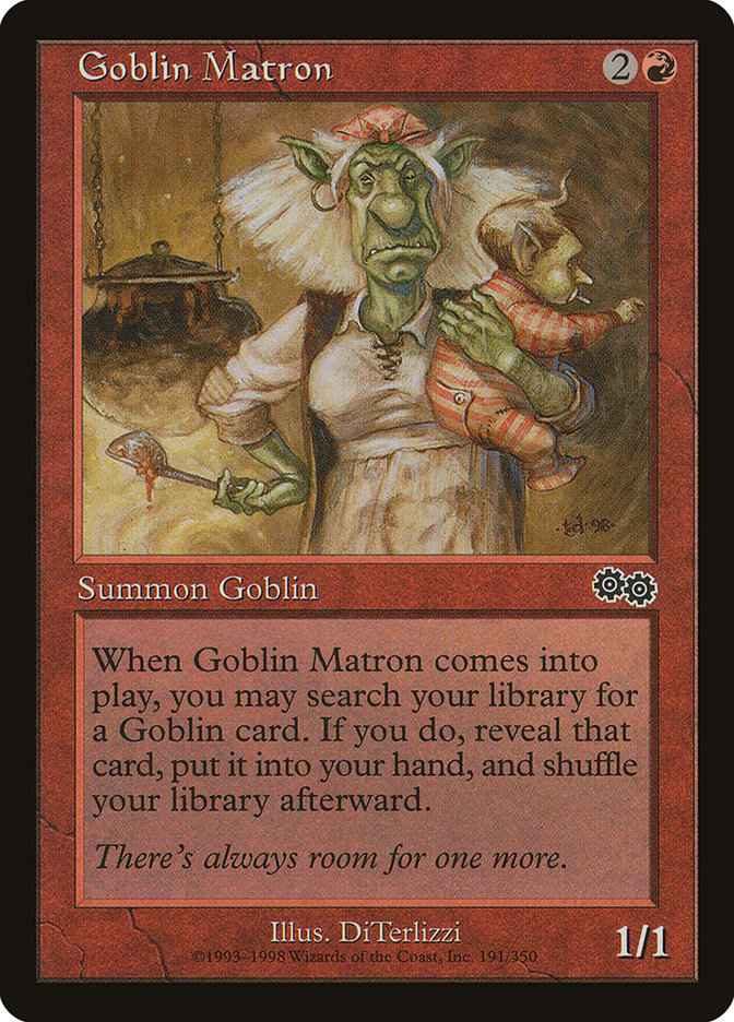 Goblin Matron [Urza's Saga] | Card Merchant Takapuna