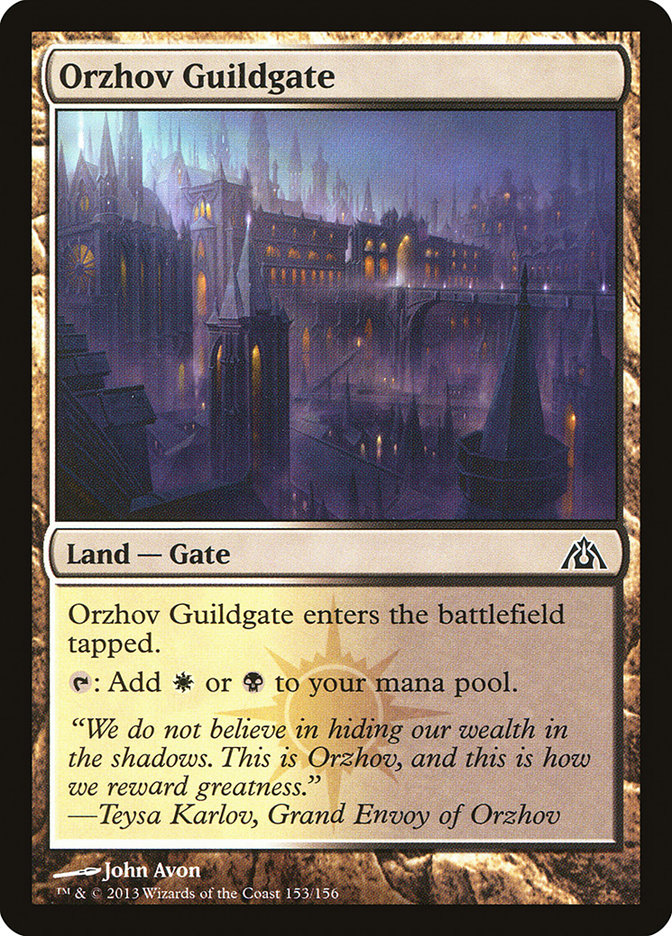 Orzhov Guildgate [Dragon's Maze] | Card Merchant Takapuna