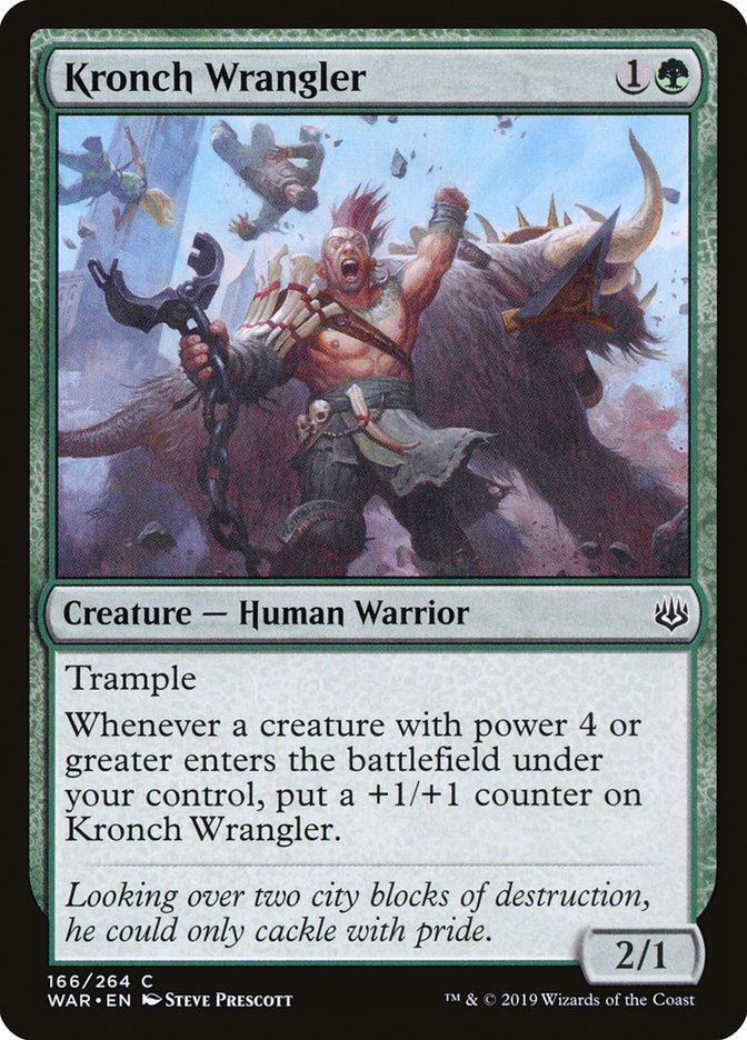 Kronch Wrangler [War of the Spark] | Card Merchant Takapuna