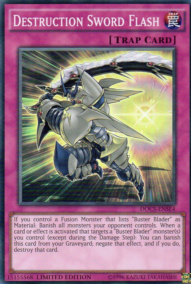 Destruction Sword Flash [DOCS-ENSE4] Super Rare | Card Merchant Takapuna