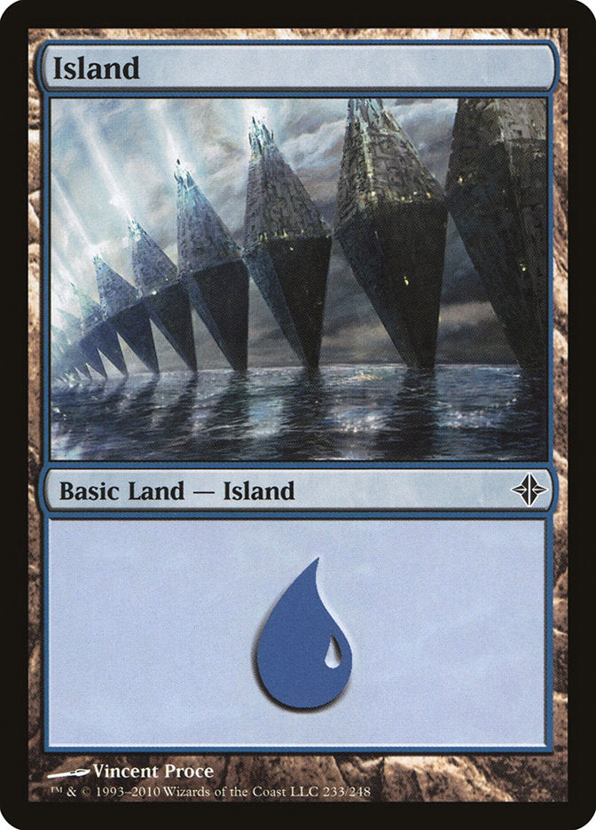 Island (233) [Rise of the Eldrazi] | Card Merchant Takapuna