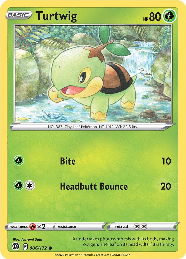 Turtwig (006/172) [Sword & Shield: Brilliant Stars] | Card Merchant Takapuna