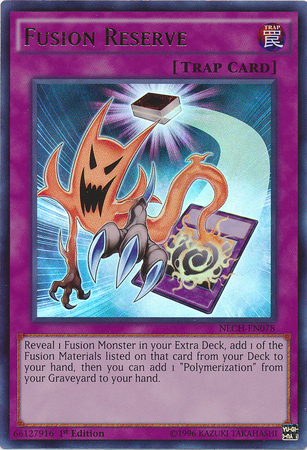 Fusion Reserve [NECH-EN078] Ultra Rare | Card Merchant Takapuna