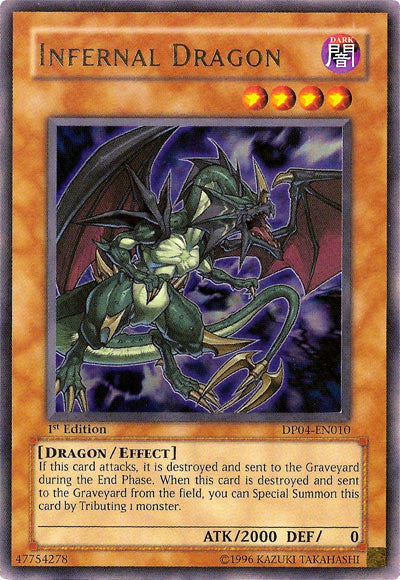 Infernal Dragon [DP04-EN010] Ultra Rare | Card Merchant Takapuna