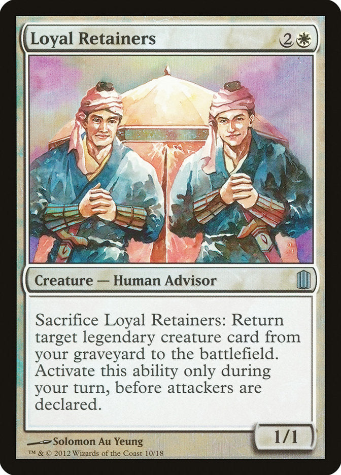 Loyal Retainers [Commander's Arsenal] | Card Merchant Takapuna