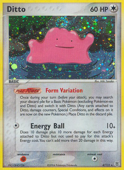 Ditto (4/112) [EX: FireRed & LeafGreen] | Card Merchant Takapuna