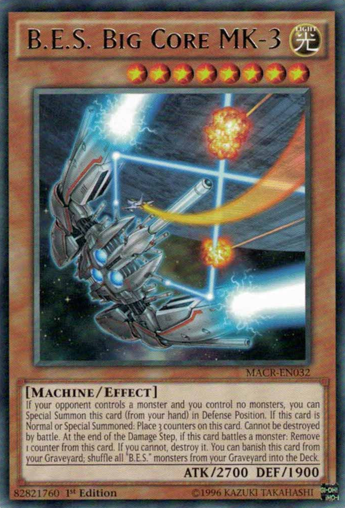 B.E.S. Big Core MK-3 [MACR-EN032] Rare | Card Merchant Takapuna