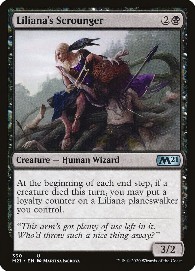 Liliana's Scrounger [Core Set 2021] | Card Merchant Takapuna