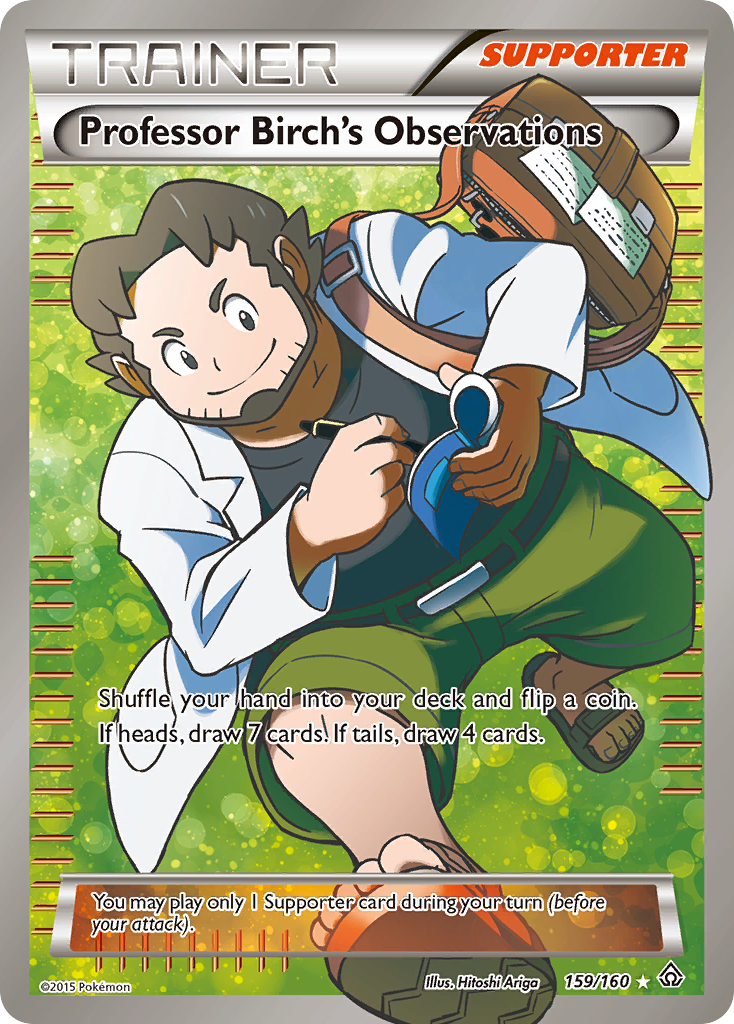 Professor Birch's Observations (159/160) [XY: Primal Clash] | Card Merchant Takapuna