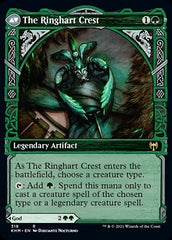 Kolvori, God of Kinship // The Ringhart Crest (Showcase) [Kaldheim] | Card Merchant Takapuna