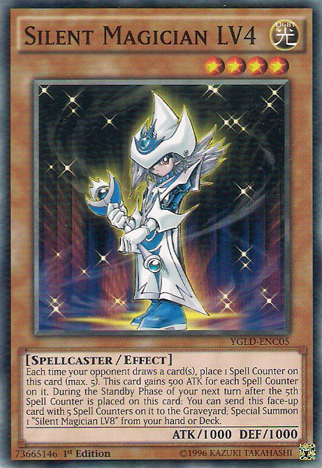 Silent Magician LV4 [YGLD-ENC05] Common | Card Merchant Takapuna