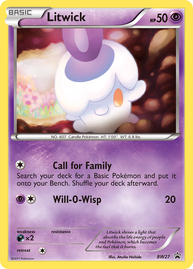 Litwick (BW27) [Black & White: Black Star Promos] | Card Merchant Takapuna