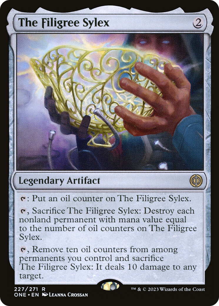 The Filigree Sylex [Phyrexia: All Will Be One] | Card Merchant Takapuna