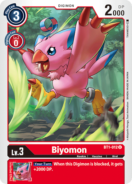 Biyomon [BT1-012] [Release Special Booster Ver.1.0] | Card Merchant Takapuna