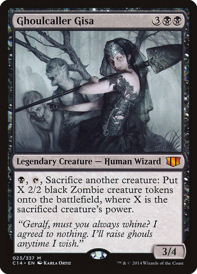 Ghoulcaller Gisa [Commander 2014] | Card Merchant Takapuna