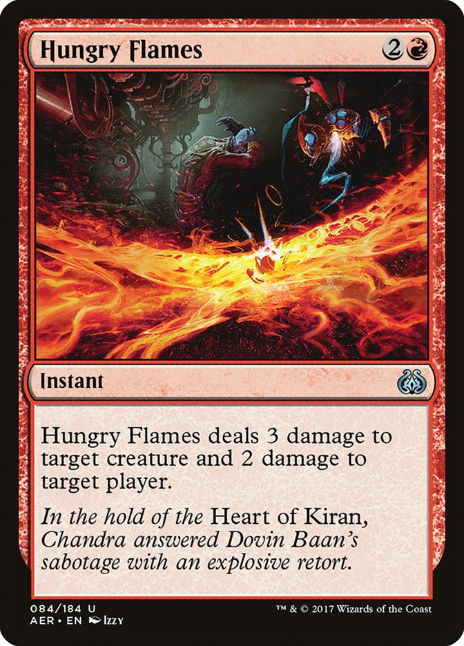 Hungry Flames [Aether Revolt] | Card Merchant Takapuna