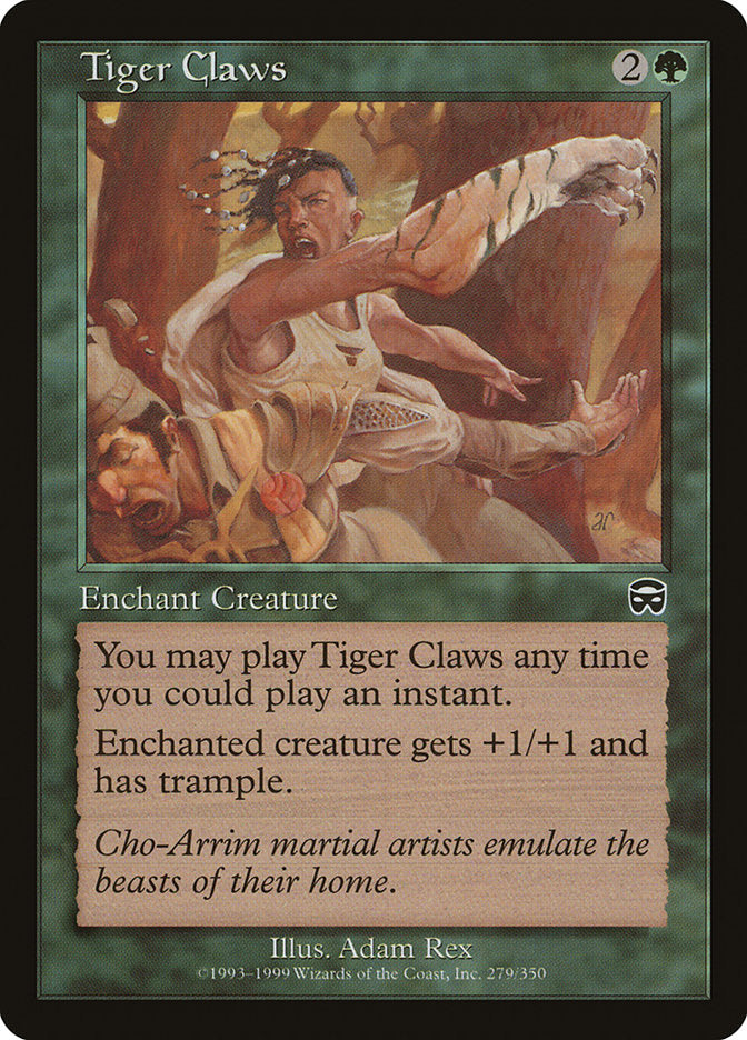 Tiger Claws [Mercadian Masques] | Card Merchant Takapuna