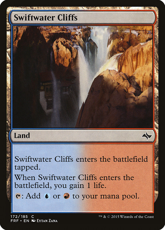 Swiftwater Cliffs [Fate Reforged] | Card Merchant Takapuna