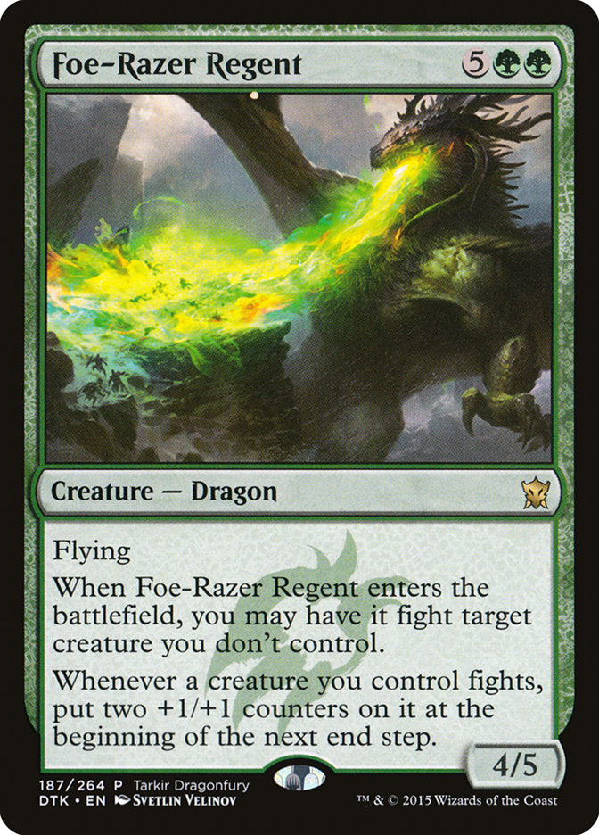 Foe-Razer Regent [Tarkir Dragonfury] | Card Merchant Takapuna