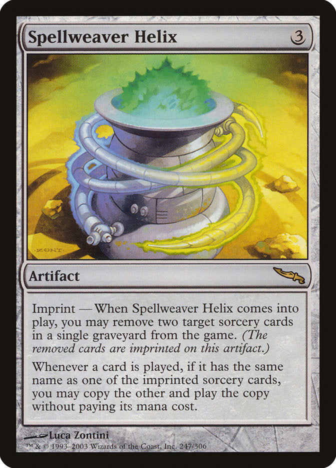 Spellweaver Helix [Mirrodin] | Card Merchant Takapuna