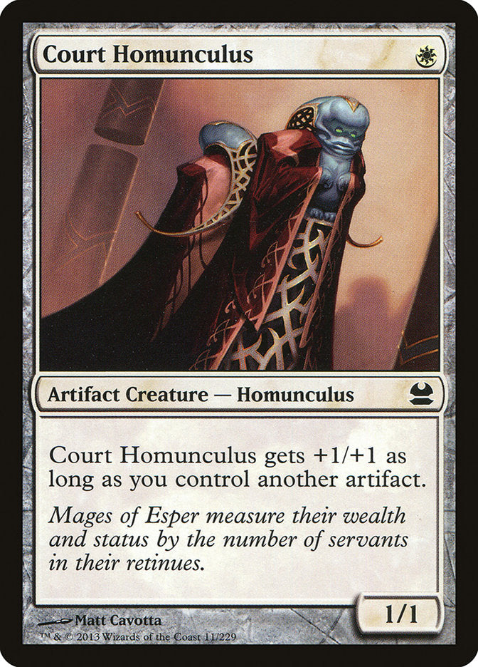 Court Homunculus [Modern Masters] | Card Merchant Takapuna